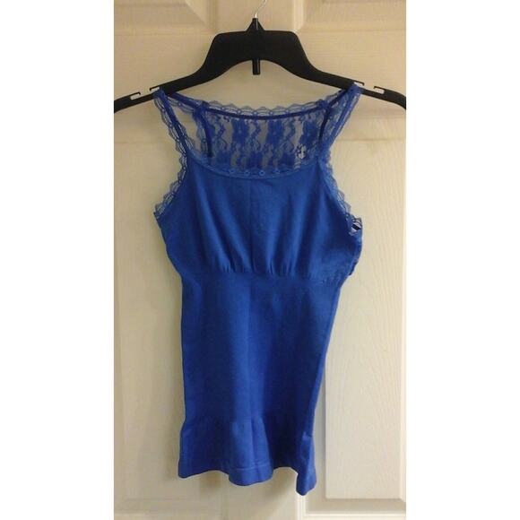Hype, Women's size small, Shaping tank, Royal blue, Lace Back, NWT - Picture 1 of 4